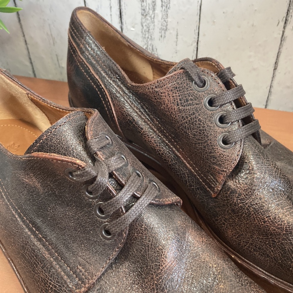 Benci Brothers Men's Leather Oxfords Shoes Size 42.5